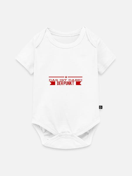 das ist mein Punkt - Baby Premium Kurzarmbody - Weiß