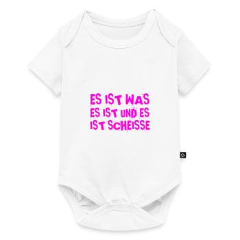 schlechte Laune - Baby Premium Kurzarmbody - Weiß - Vorne