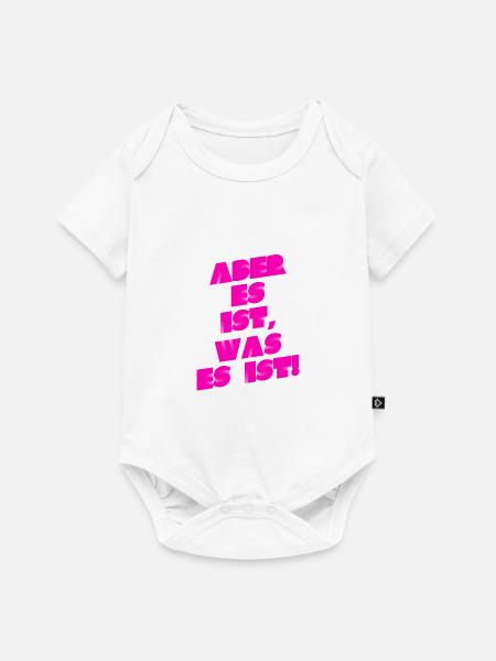 Gelassenheit - Baby Premium Kurzarmbody - Weiß