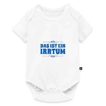 das ist ein Trugschluss - Baby Premium Kurzarmbody - Weiß - Vorne