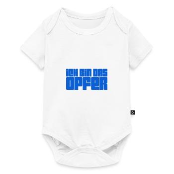 in der Opferrolle - Baby Premium Kurzarmbody - Weiß - Vorne