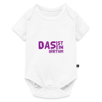 Trugschluss - Baby Premium Kurzarmbody - Weiß - Vorne