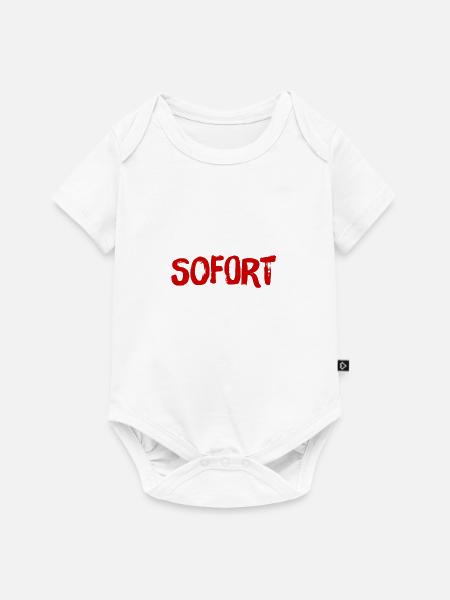 flugs - Baby Premium Kurzarmbody - Weiß