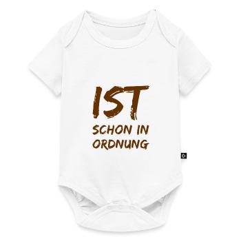 es ist alles okay - Baby Premium Kurzarmbody - Weiß - Vorne