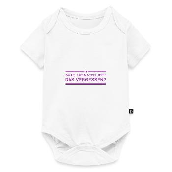 ich bin konfus - Baby Premium Kurzarmbody - Weiß - Vorne