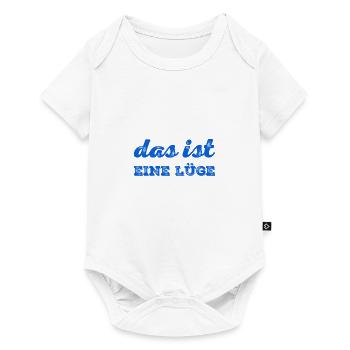 ich mag keine Lügen - Baby Premium Kurzarmbody - Weiß - Vorne