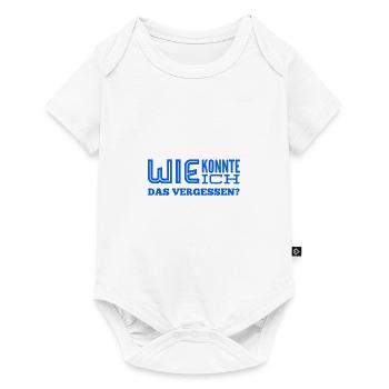 ich bin so richtig vergesslich - Baby Premium Kurzarmbody - Weiß - Vorne