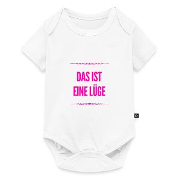 so sieht eine Lüge aus - Baby Premium Kurzarmbody - Weiß - Vorne