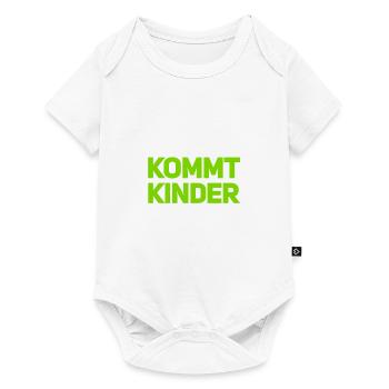 seid ihr bereit - Baby Premium Kurzarmbody - Weiß - Vorne