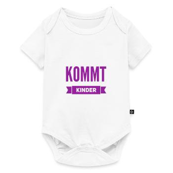 legen wir los - Baby Premium Kurzarmbody - Weiß - Vorne