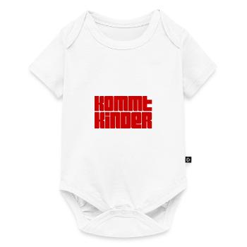 auf geht es - Baby Premium Kurzarmbody - Weiß - Vorne
