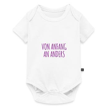ich bin besonders - Baby Premium Kurzarmbody - Weiß - Vorne