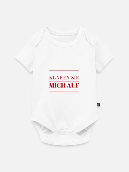 Aufklärung - Baby Premium Kurzarmbody - Weiß