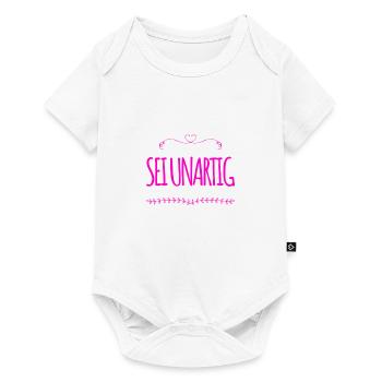 sei unfolgsam - Baby Premium Kurzarmbody - Weiß - Vorne