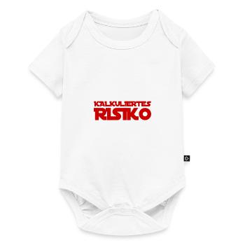 kalkuliertes Risiko ist toll - Baby Premium Kurzarmbody - Weiß - Vorne