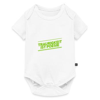 ich mag Trauer - Baby Premium Kurzarmbody - Weiß - Vorne