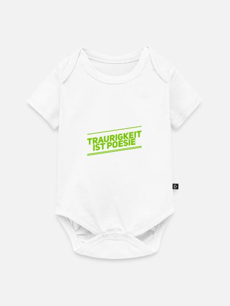 ich mag Trauer - Baby Premium Kurzarmbody - Weiß