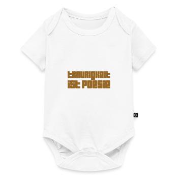 Trauer ist wundervoll - Baby Premium Kurzarmbody - Weiß - Vorne