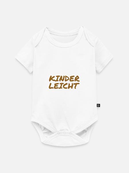 das ist ganz leicht - Baby Premium Kurzarmbody - Weiß