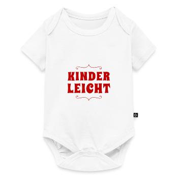 richtig einfach - Baby Premium Kurzarmbody - Weiß - Vorne