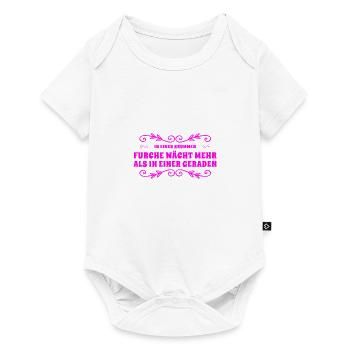 steh zu deinen Fehlern - Baby Premium Kurzarmbody - Weiß - Vorne