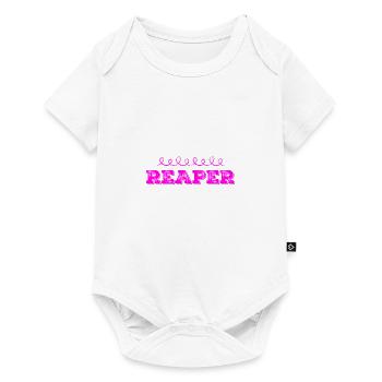 vor dir steht ein Reaper - Baby Premium Kurzarmbody - Weiß - Vorne