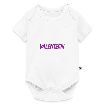this is what a Valenteen looks like - Baby Premium short-sleeve bodysuit - white - Front
