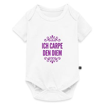 ich bin ein Nutzer des Tages - Baby Premium Kurzarmbody - Weiß - Vorne