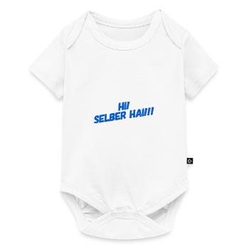 unter Haien - Baby Premium Kurzarmbody - Weiß - Vorne