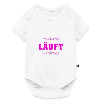 es geht voran - Baby Premium Kurzarmbody - Weiß - Vorne