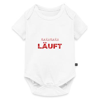 alles wunderbar - Baby Premium Kurzarmbody - Weiß - Vorne