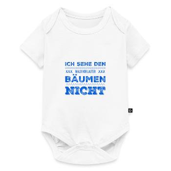 ich sehe schlecht - Baby Premium Kurzarmbody - Weiß - Vorne