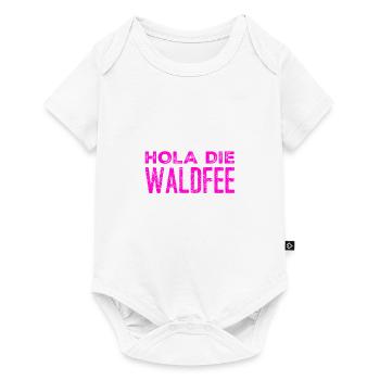 das ist super - Baby Premium Kurzarmbody - Weiß - Vorne
