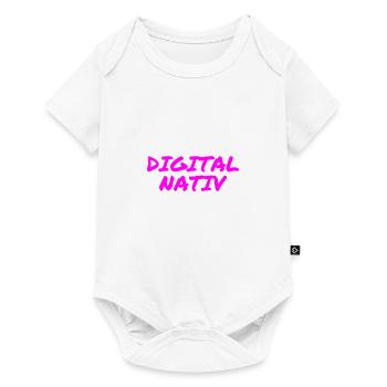 ich kenne nur online - Baby Premium Kurzarmbody - Weiß - Vorne