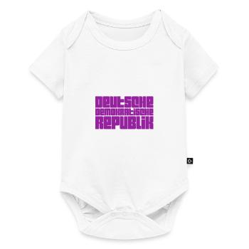 der Osten - Baby Premium Kurzarmbody - Weiß - Vorne
