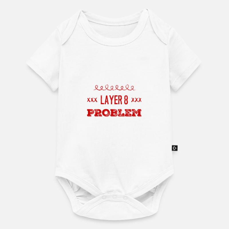 Layer 8 again - Baby Premium short-sleeve bodysuit - white