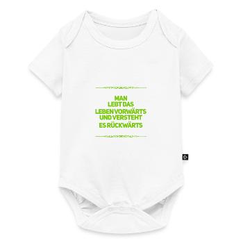 die Weisheit des Alters - Baby Premium Kurzarmbody - Weiß - Vorne