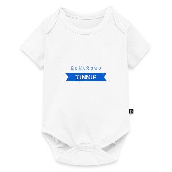 so ein Tinnif - Baby Premium Kurzarmbody - Weiß - Vorne