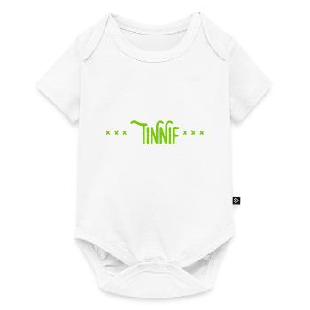 voll der Tinnif - Baby Premium Kurzarmbody - Weiß - Vorne