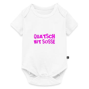 Schwachsinn - Baby Premium Kurzarmbody - Weiß - Vorne