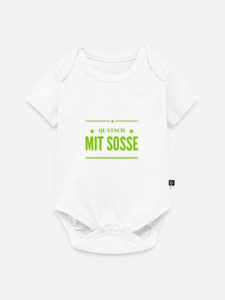 Quark - Baby Premium Kurzarmbody - Weiß
