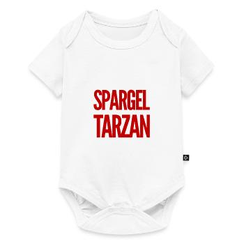 ich bin ein Spargeltarzan - Baby Premium Kurzarmbody - Weiß - Vorne
