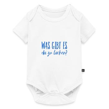 das ist nicht zum lachen - Baby Premium Kurzarmbody - Weiß - Vorne