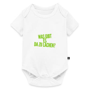 das ist nicht komisch - Baby Premium Kurzarmbody - Weiß - Vorne