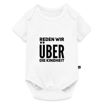 ein paar Gedanken zur Kindheit - Baby Premium Kurzarmbody - Weiß - Vorne