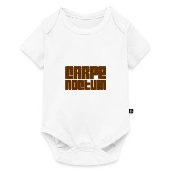 the night always goes on - Baby Premium short-sleeve bodysuit - white - Front