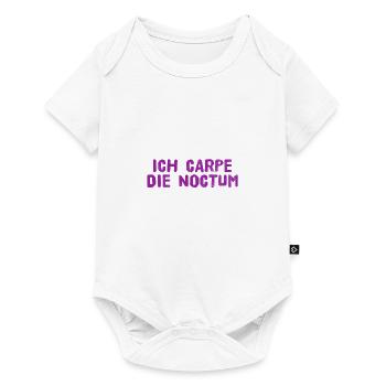 Je suis un oiseau de nuit - Body à manches courtes Premium Bébé - blanc - Devant