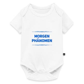 so sieht ein Morgenphänomen aus - Baby Premium Kurzarmbody - Weiß - Vorne