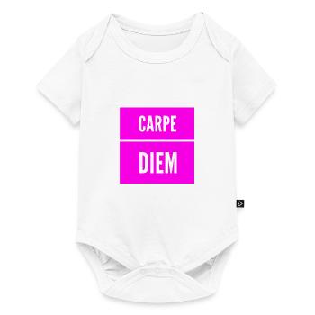 the day is wonderful - Baby Premium short-sleeve bodysuit - white - Front