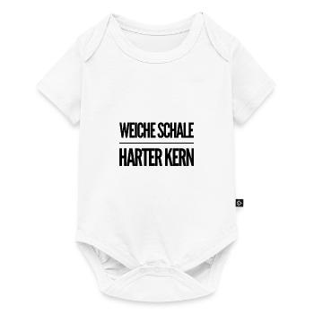 innen hart - Baby Premium Kurzarmbody - Weiß - Vorne